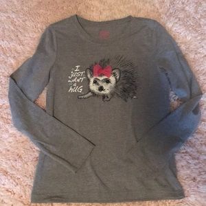 EUC “I Just Want A Hug” Long Sleeved Tee